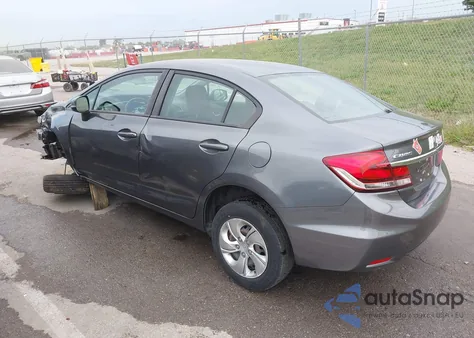 2013 Honda Civic Lx z USA, uszkodzony, nr VIN 19XFB2F55DE079116